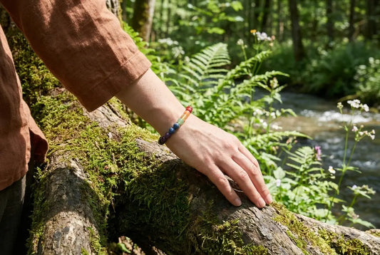 7-Chakra Gemstone Bracelet | Natural Multi-Gem Energy Amulet for Balance, Alignment & Inner Harmony | Yoga & Meditation Essential BuddhaCrystal