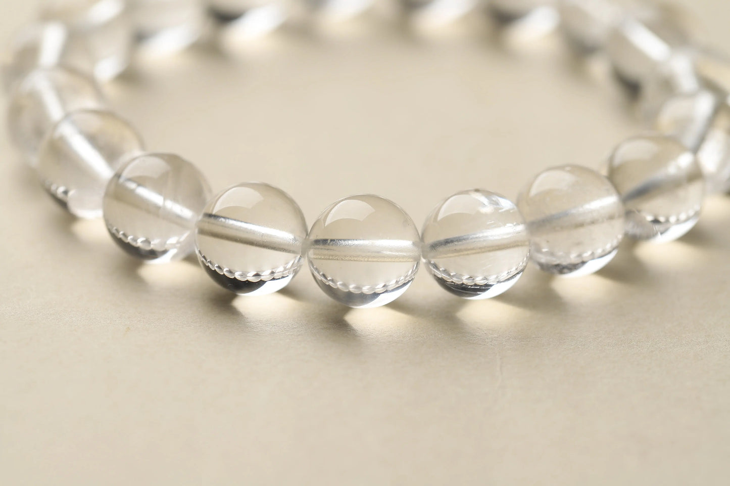 The "Summit of Light" 10mm Himalayan Clear Quartz Bracelet | Master Healer for Divine Clarity, Amplification & Crown Chakra Alignment BuddhaCrystal