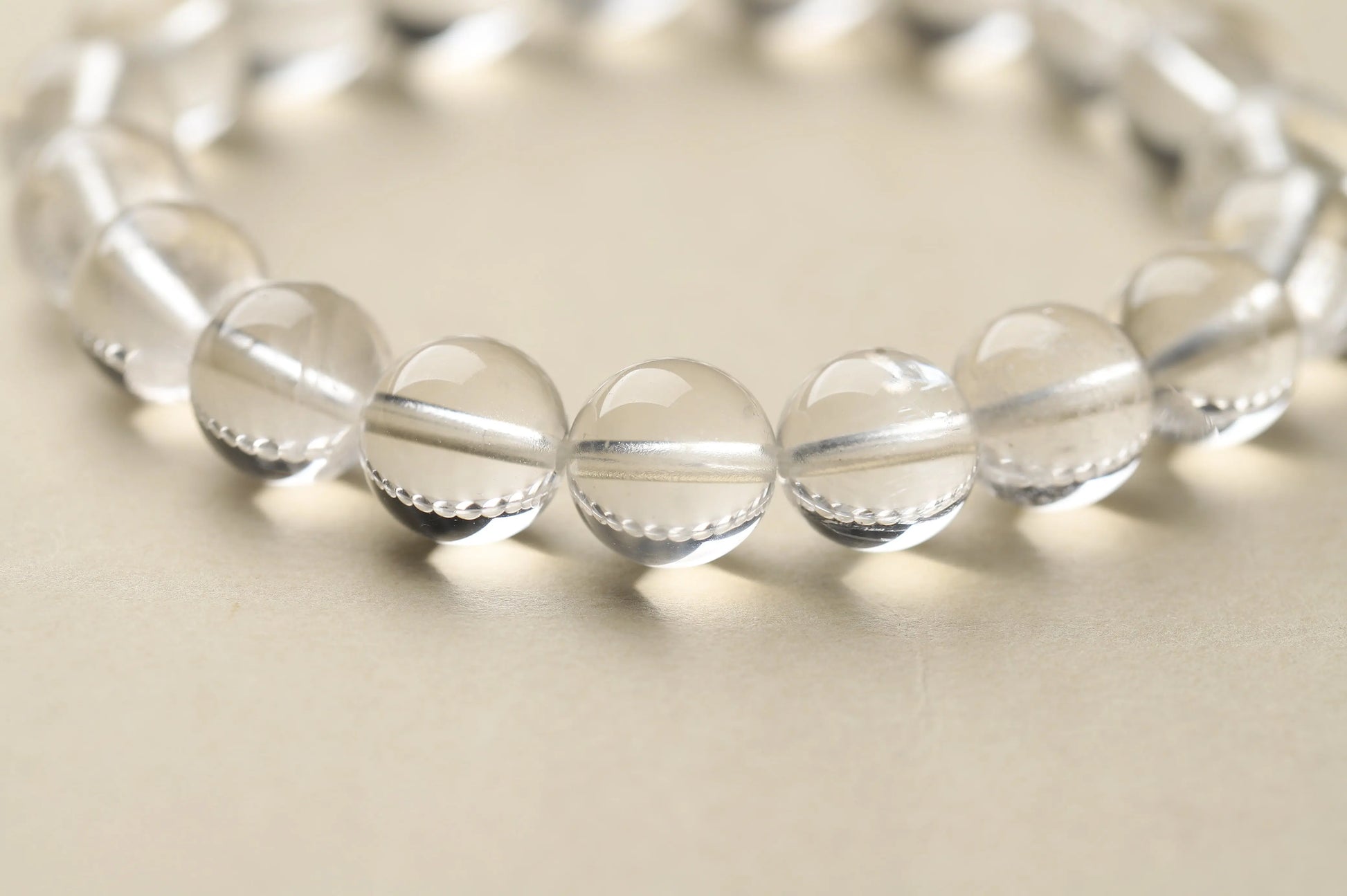 The "Summit of Light" 10mm Himalayan Clear Quartz Bracelet | Master Healer for Divine Clarity, Amplification & Crown Chakra Alignment BuddhaCrystal