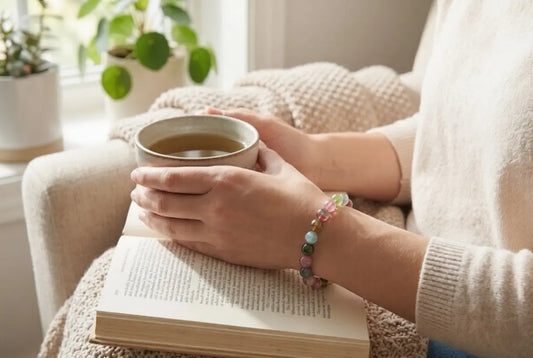 Multi-Color Tourmaline Bracelet | Candy Tourmaline for Emotional Balance, Creativity & Chakra Alignment | Full Chakra Gift BuddhaCrystal