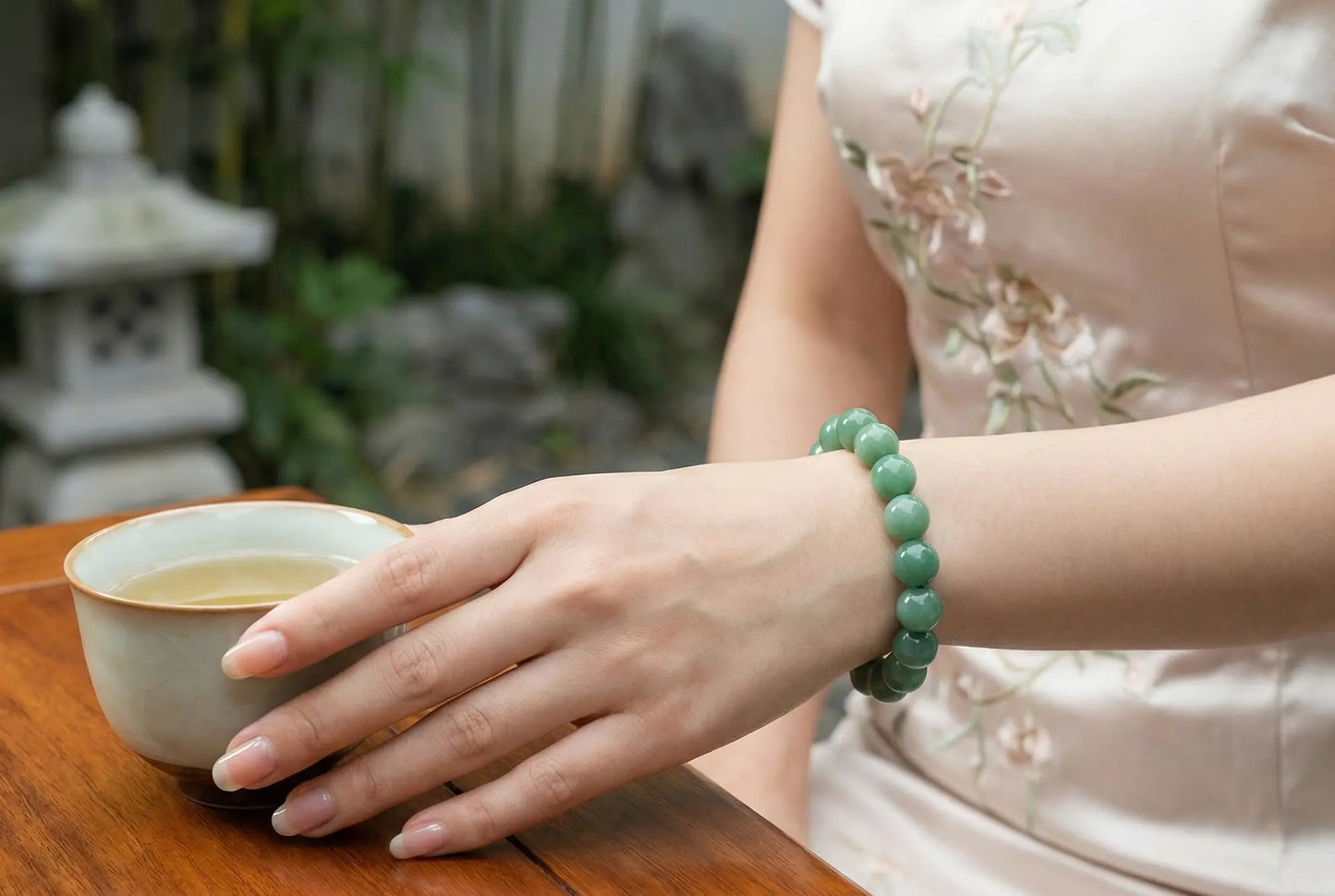 Natural Prehnite Bracelet | The Healer’s Stone for Inner Peace, Decluttering & Unconditional Love | Heart Chakra Gift BuddhaCrystal
