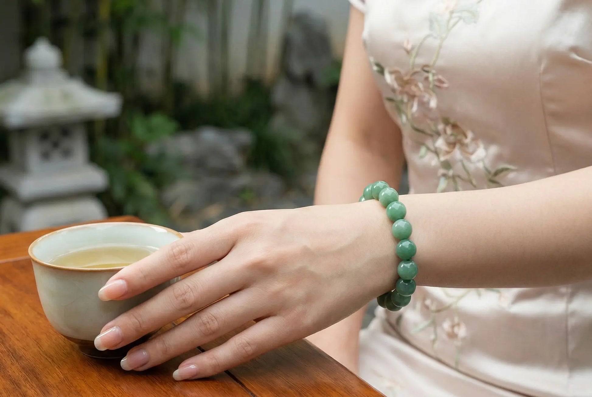 Natural Prehnite Bracelet | The Healer’s Stone for Inner Peace, Decluttering & Unconditional Love | Heart Chakra Gift BuddhaCrystal