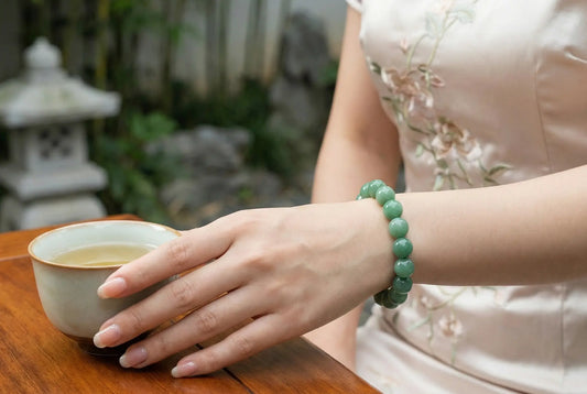Natural Prehnite Bracelet | The Healer’s Stone for Inner Peace, Decluttering & Unconditional Love | Heart Chakra Gift BuddhaCrystal