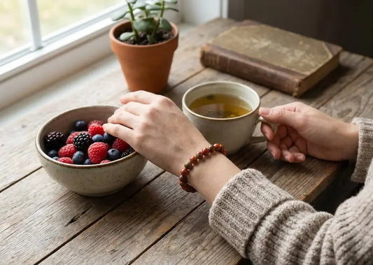 Red & Green Jasper Bracelet | Grounding, Vitality & Emotional Balance Crystal Jewelry | Root & Heart Chakra Gift BuddhaCrystal